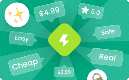 Easy, Safe, Real, Cheap - BuyFollowers values